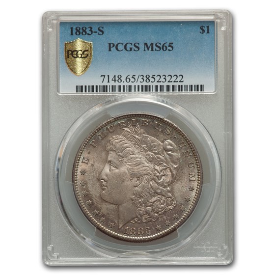 1883-S Morgan Dollar MS-65 PCGS 1883-S Morgan Dollar MS-65 PCGS